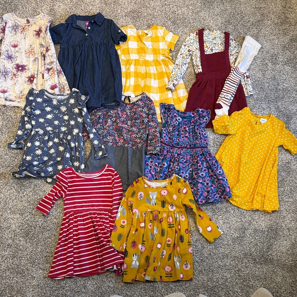 Colorful Kids Dress Collection